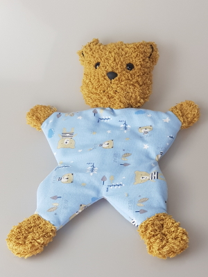 Kuschelteddy hellblau